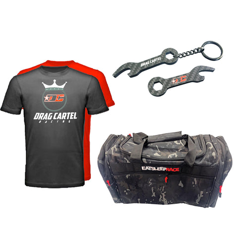 Duffle Bag, Key Chain, and OG T Shirt Combo