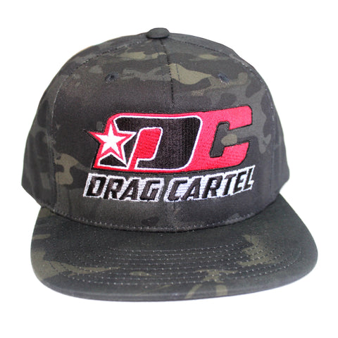 DRAG CARTEL BLACK CAMO HAT