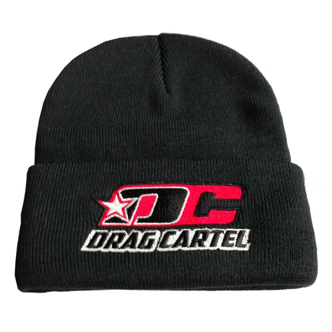 DRAGCARTEL BLACK BEANIE