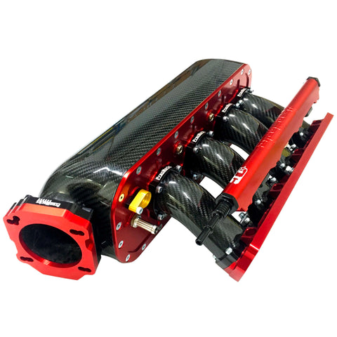 PRACWORKS K-SERIES CARBON FIBER INTAKE MANIFOLD 20° PLENUM